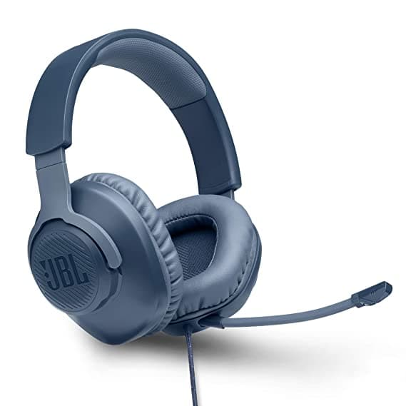 JBL Quantum 100 Wired Over-Ear Gaming Headset With Mic