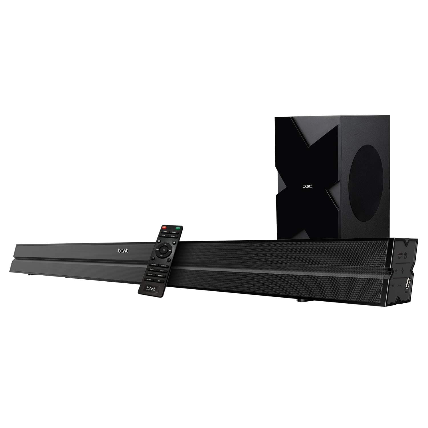 boAt Aavante 2050 Bar 160W 2.1 Channel Bluetooth Soundbar – Deep Bass Home Audio | Boomdeal