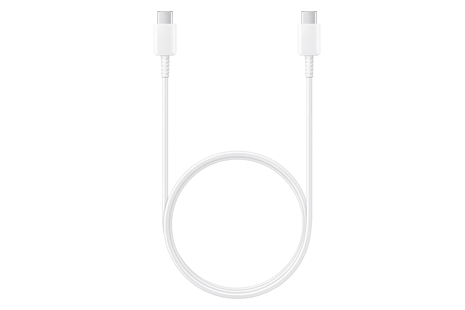 Samsung Original Type C to C Cable - 3.28 Feet (1 Meter) Compatible with Smartphone,White