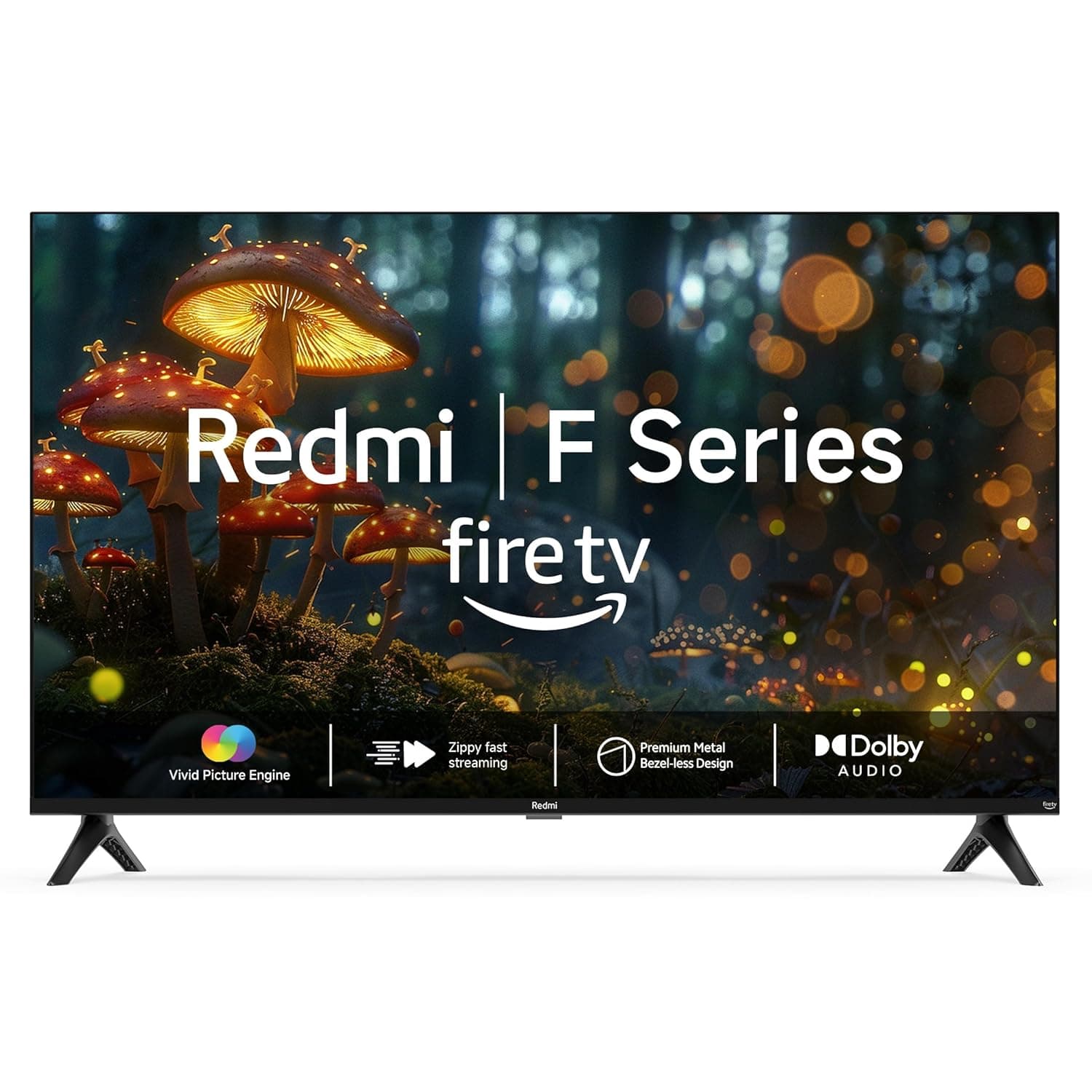 Redmi Xiaomi 32 Inch F Series HD Ready Smart LED Fire TV L32MA-FVIN | Dolby Audio Smart TV