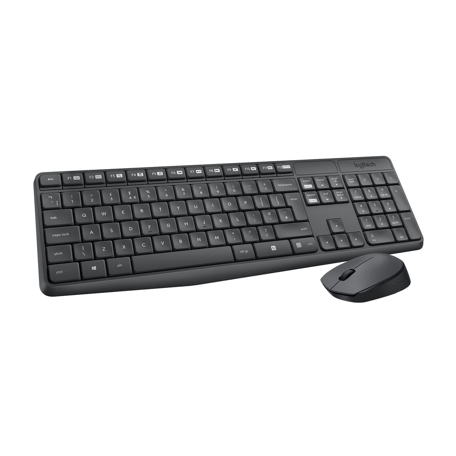 Logitech MK235 Wireless Keyboard and Mouse Combo for PC &amp;amp; Laptop