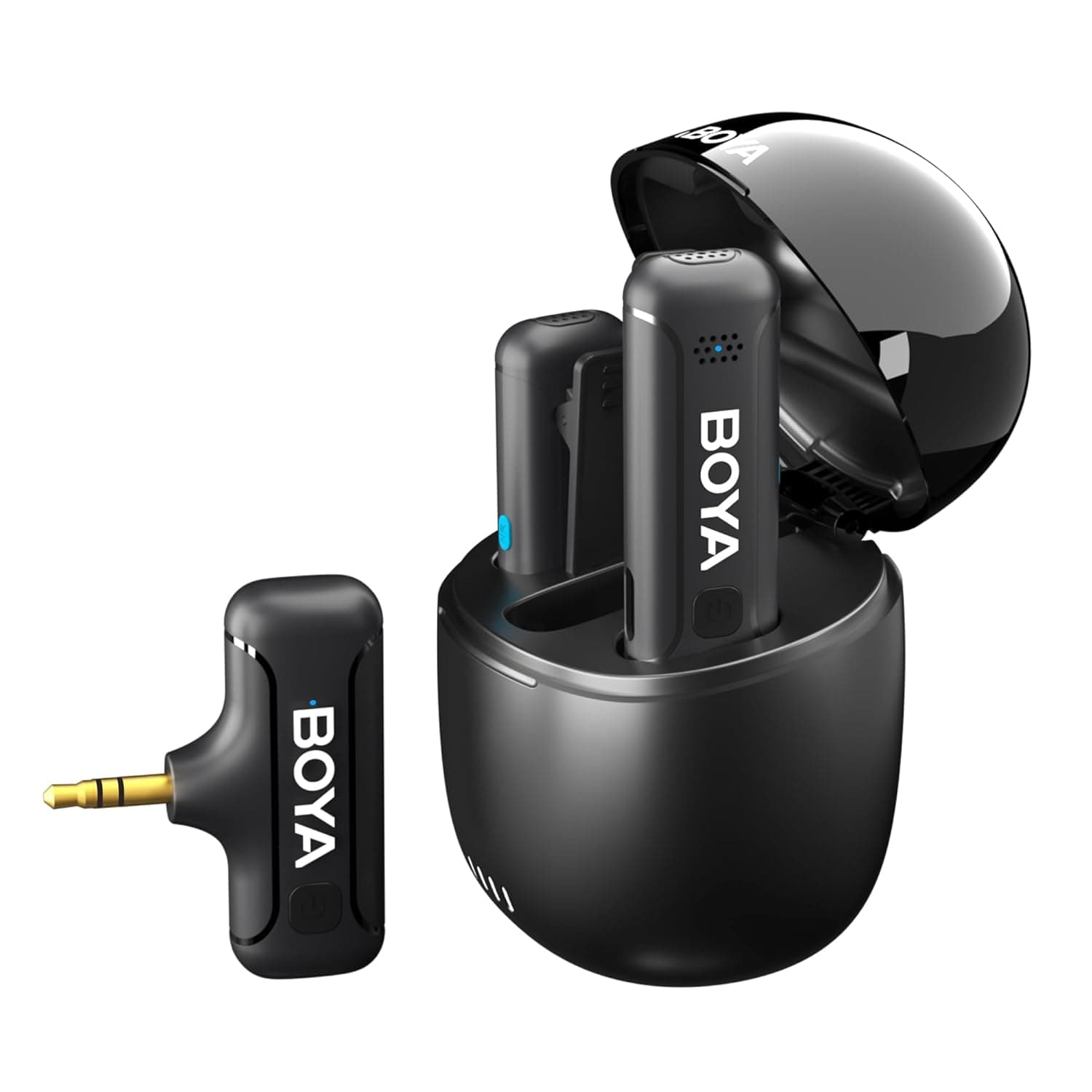 BOYA BY-WM3T Dual Wireless Lavalier Microphone with Noise Reduction