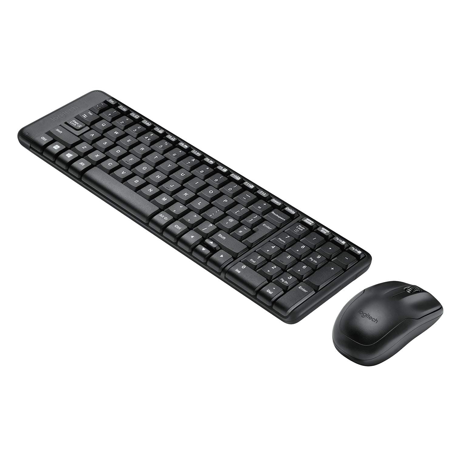 Logitech MK215 Wireless Keyboard and Mouse Combo for Windows, 2.4 GHz Wireless, Compact Design 2 Year Battery Life