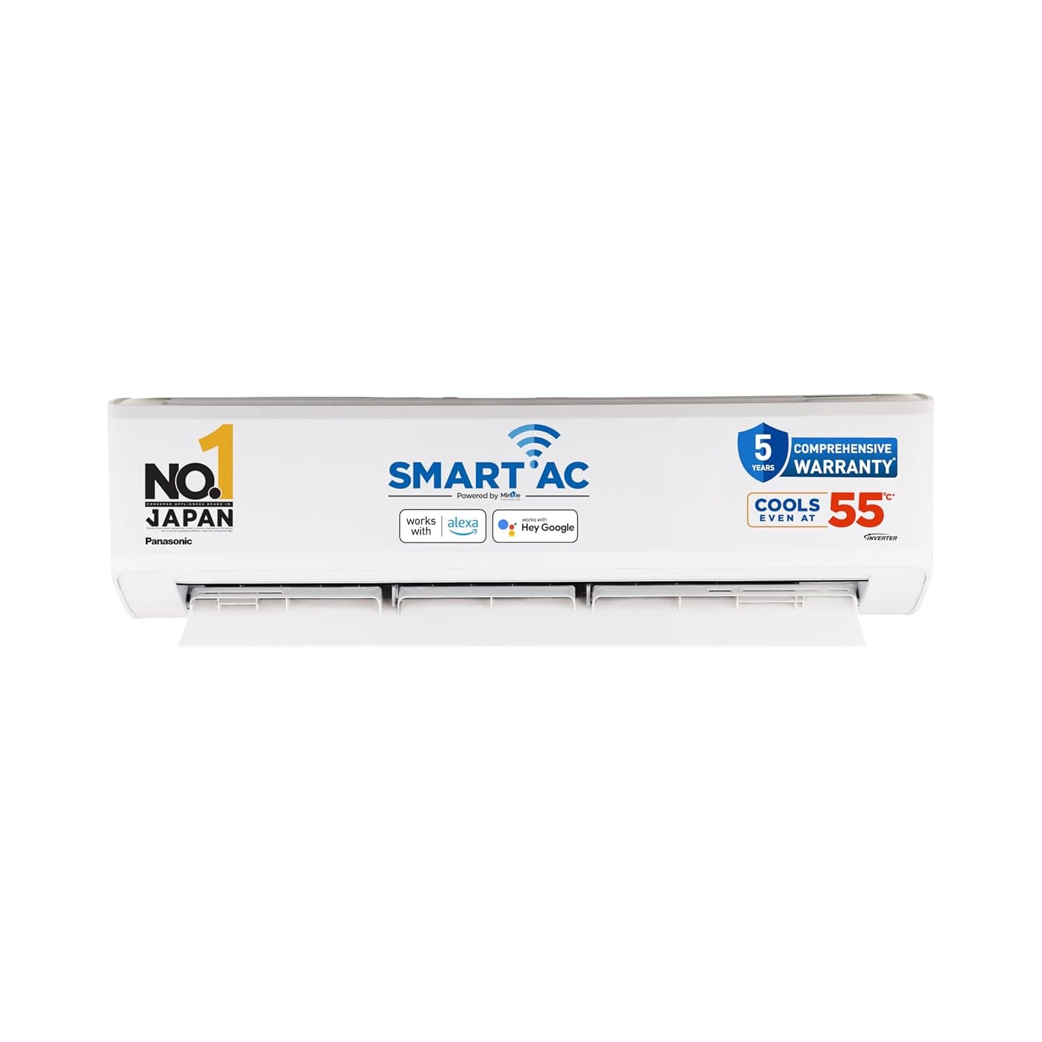 Panasonic 1.5 Ton 5 Star Premium Wi-Fi Inverter Smart Split AC CS/CU-NU18AKY5WX