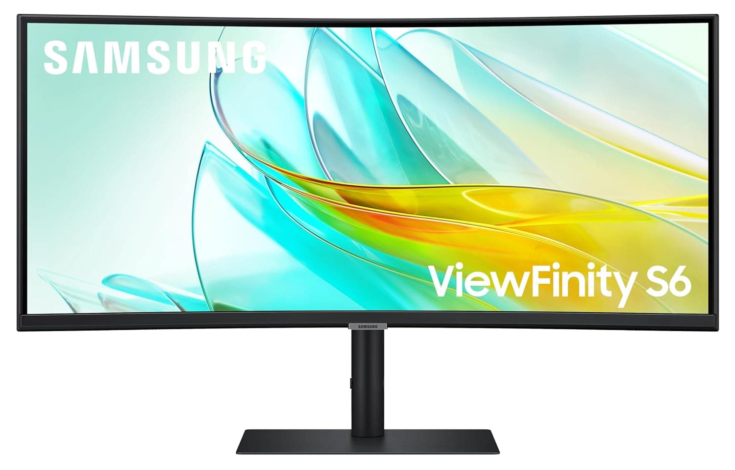 Samsung 34" ViewFinity S6 Curved WQHD Monitor USB-C LS34C650