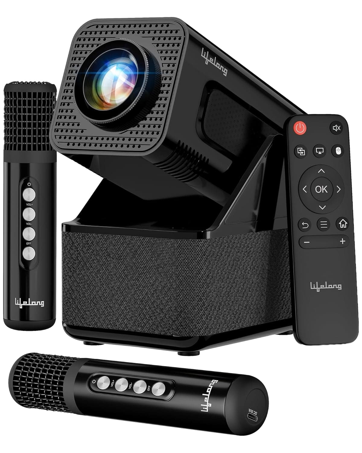 Lifelong ROAR Projector – 4K Support, OTT Apps
