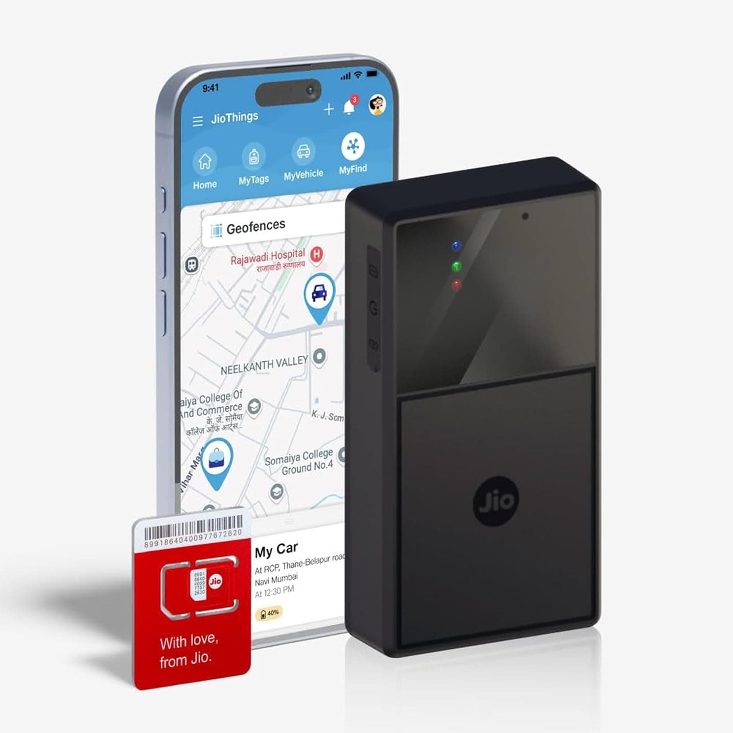 JioFind Pro 4G GPS Tracker | Car, Bike &amp;amp; Luggage Tracker