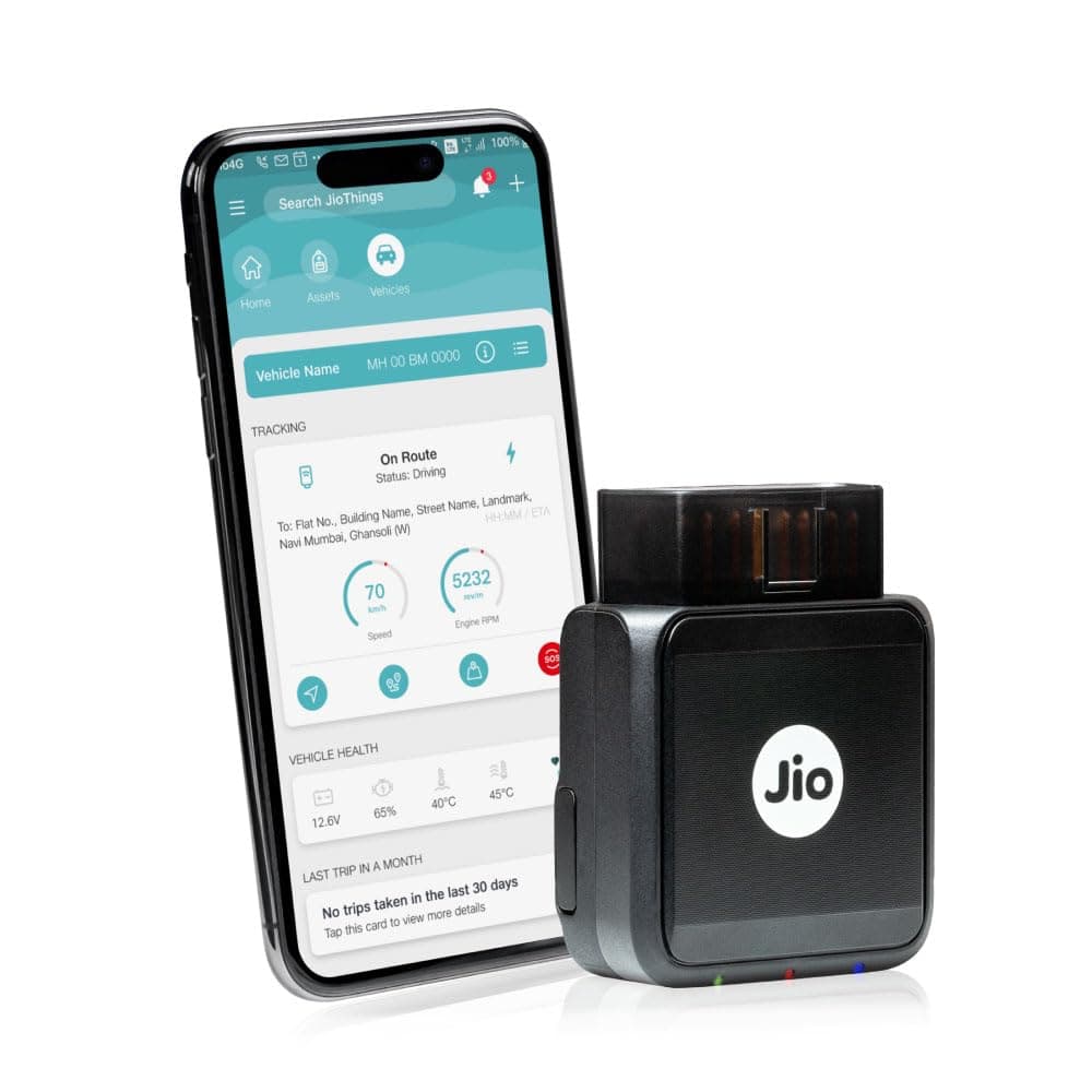 Jio Vehicle OBD GPS Tracker &amp;amp; Wi-Fi Router | Plug &amp;amp; Play eSIM Device! unboxed