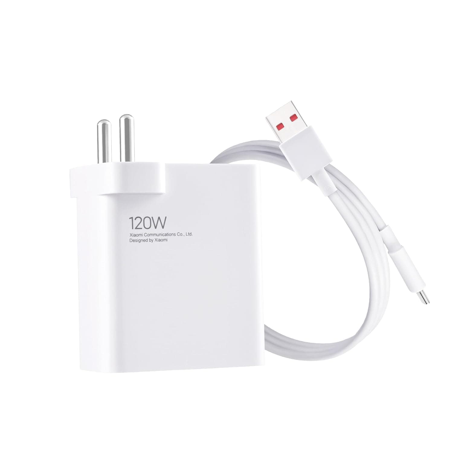 Mi Xiaomi Original 120W HyperCharge Adapter with 6A Cable