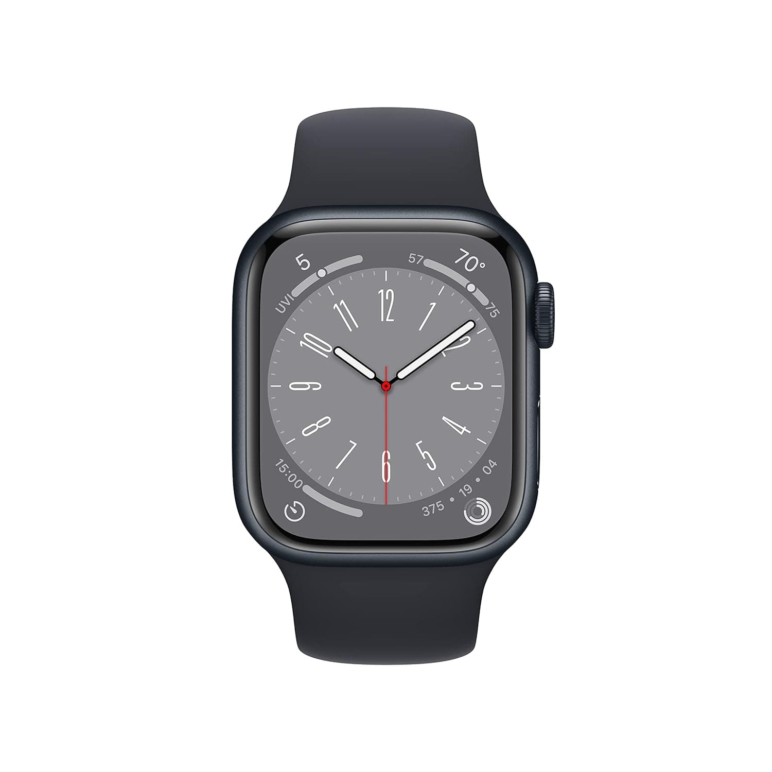 Apple Watch Series 8 GPS Cellular 45mm Midnight Aluminium Case Sport Band