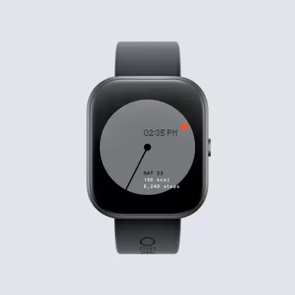CMF BY NOTHING Watch Pro, 1.96 AMOLED Display, BT Calling with AI Noise Reduction, IP68 13 Days of Battery Backup, GPS (Dark Grey Strap)