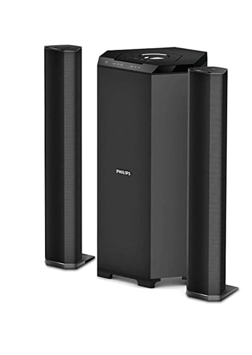 PHILIPS Soundbar MMS8085B, 2.1 Channel Bluetooth Connectivity 80 Watt
