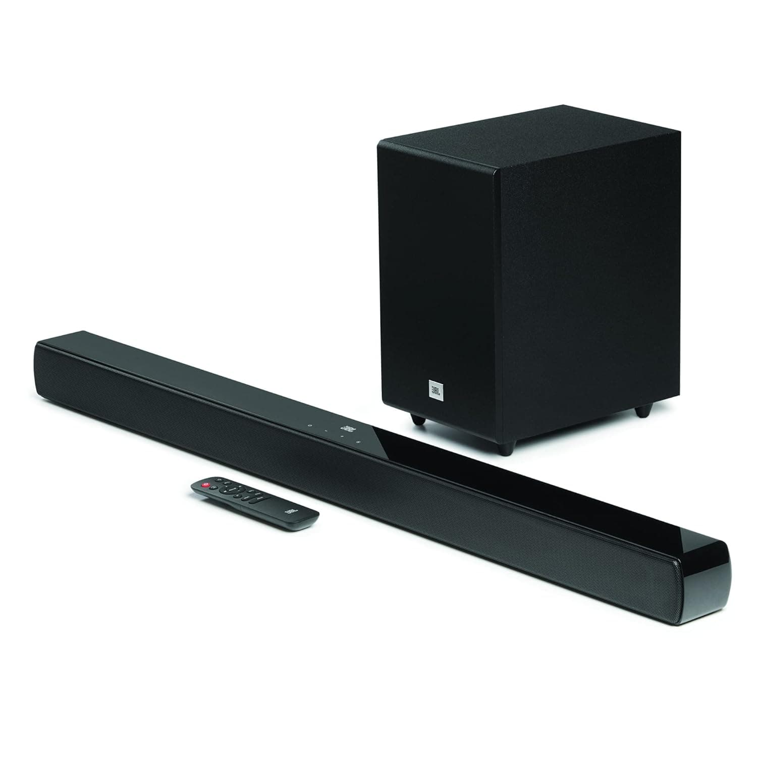 JBL Cinema SB241, Dolby Digital Soundbar with Subwoofer for Extra Deep Bass, 2.1 Channel Home Theatre