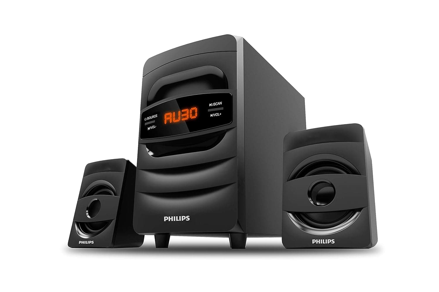 Philips MMS2625B 2.1 Channel Bluetooth Speaker
