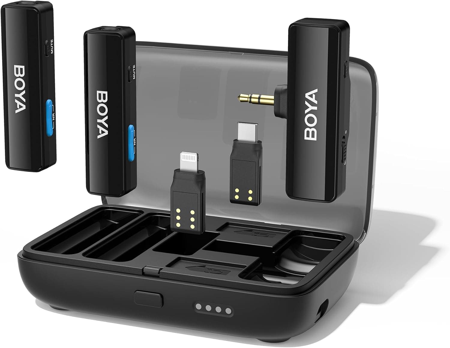 BOYA BOYALINK Wireless Microphone Dual System | Noise Cancellation| Boomdeal