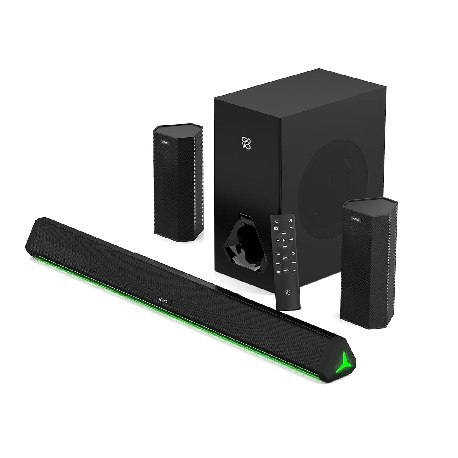 GOVO GOSURROUND 950 500W Soundbar 5.1 Channel Home Theatre with Dual Rear Satellites | Boomdeal