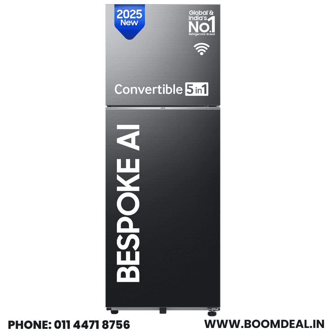 Samsung 330 L Frost Free Double Door Refrigerator (3 Star) – Convertible 5-in-1, Digital Inverter, WiFi Enabled