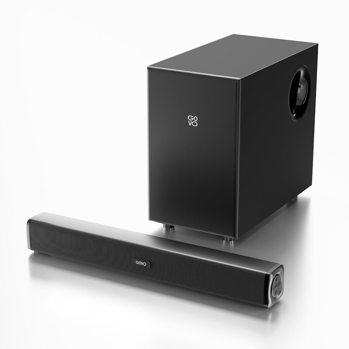GOVO Newly Launched GOSURROUND 602 90W Soundbar | 2.1 Channel Home Theatre