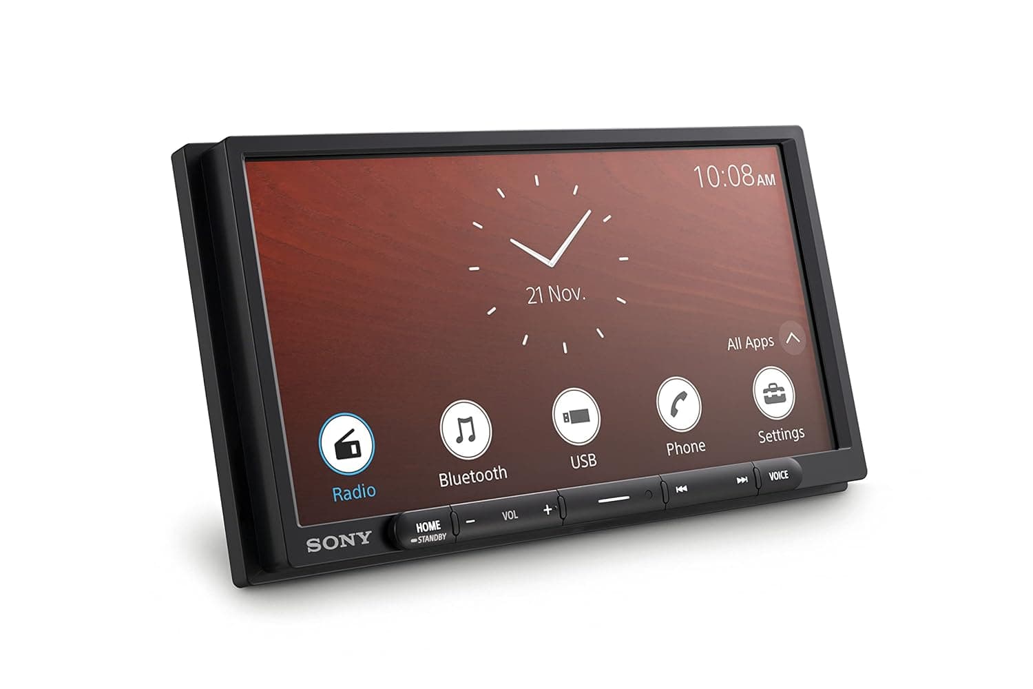 Sony Car Stereo XAV-AX4000 17.6 cm (6.95 inch) Digital Media Receiver with Bluetooth Wireless Android Auto Wireless Apple Car Play